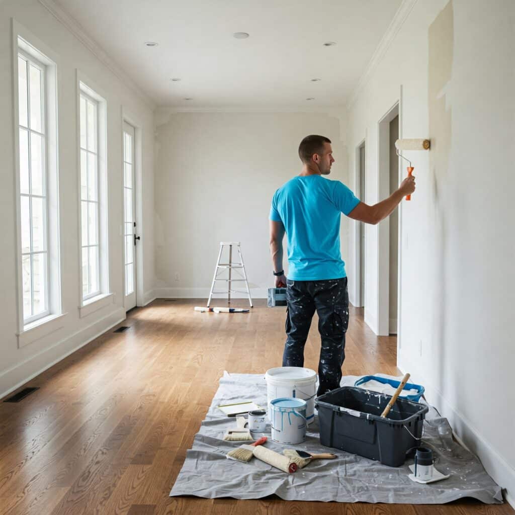 Interior home painting Jacksonville FL with quality results