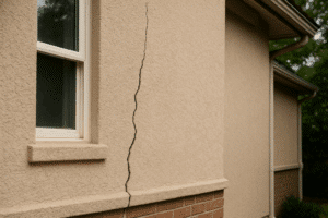 Expert stucco wall crack repair for homes and buildings