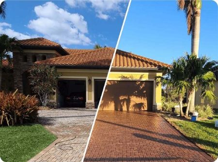 pressure cleaning exterior of home